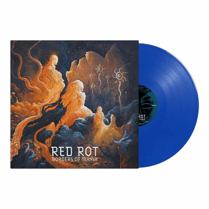 Red Rot: Borders Of Mania TRANSPARENT BLUE LP