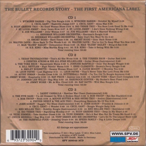 Bullet Records Story, The 3CD