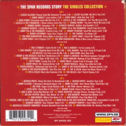 Spar Records Story, The  - The Singles Collection 3CD