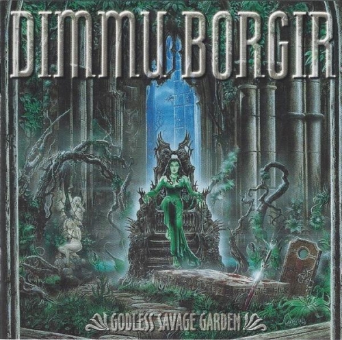 Dimmu Borgir: Godless Savage Garden GREEN / BLACK SPLATTER LP