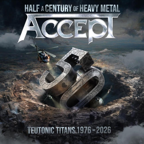 Accept: Teutonic Titans 1976 - 2026 BLACK 2LP