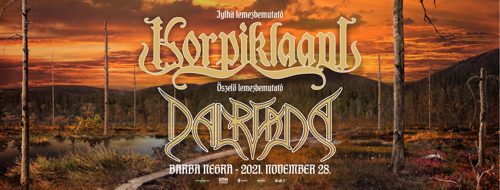 KORPIKLAANI & DALRIADA: különleges folk metal est várható novemberben a Barba Negrában! 