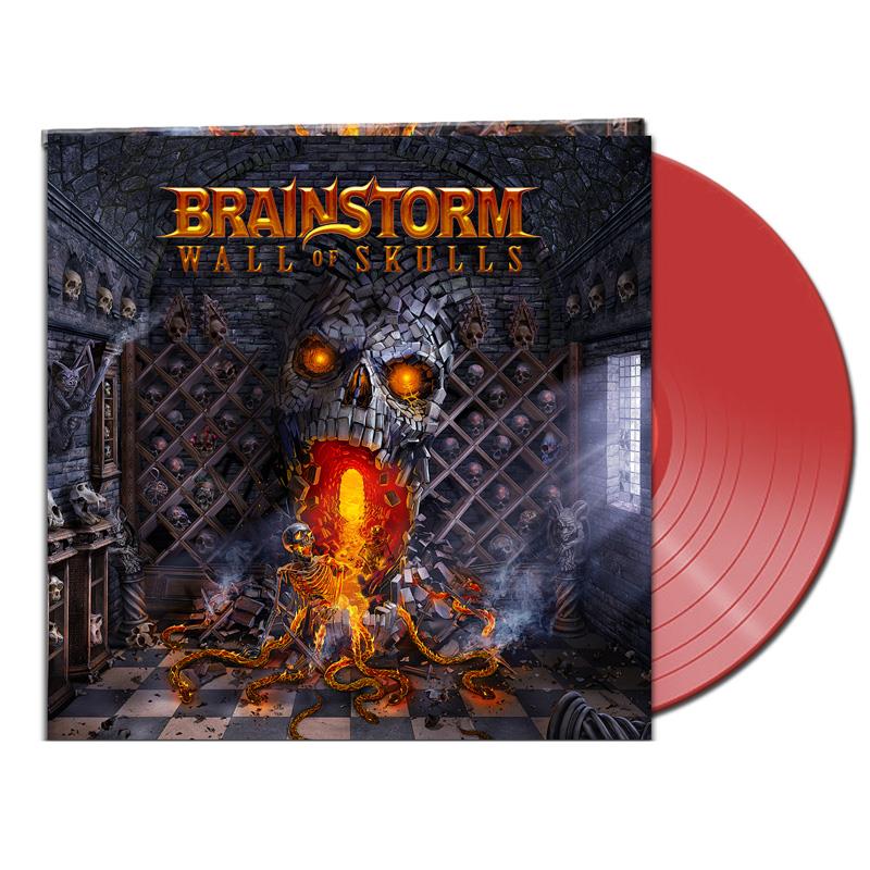 Brainstorm: Wall Of Skulls RED LP