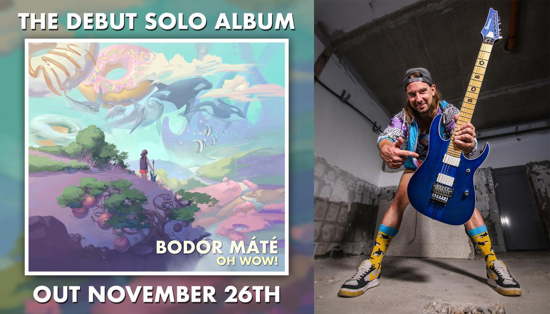 Alestorm guitarist Máté Bodor to release his debut instrumental solo album, new song available: The Forgotten Ones