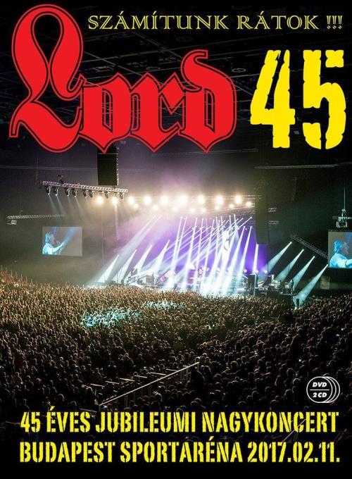 Lord: 45 Aréna koncert - Számítunk rátok! CD+DVD BOX