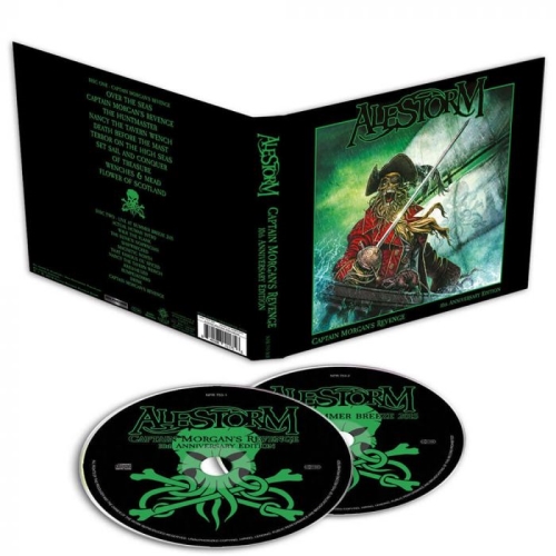 Alestorm: Captain Morgan""s Revenge - 10th Anniversary Edition 2CD MEDIABOOK