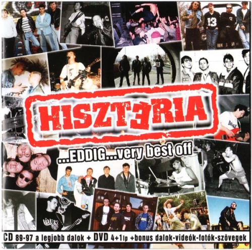 Hisztéria: Eddig...very best off CD+DVD