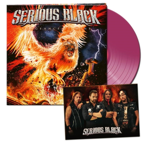 Serious Black: Vengeance Is Mine VIOLET LP