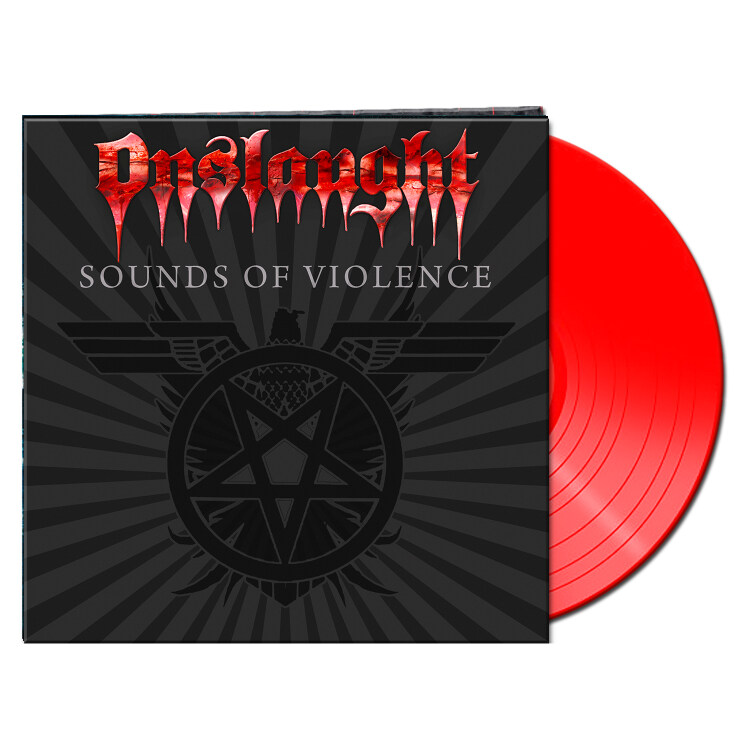 Onslaught: Sounds Of Violence RED LP