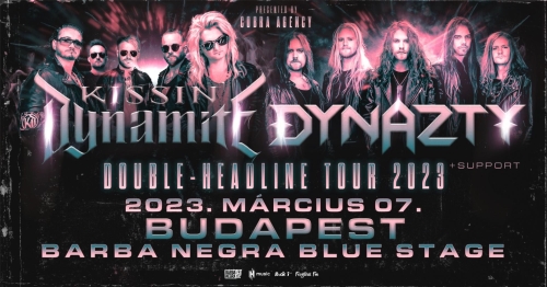 Kissin" Dynamite, Dynazty Co-Headline Tour 2023 ▲ Barba Negra Blue Stage
