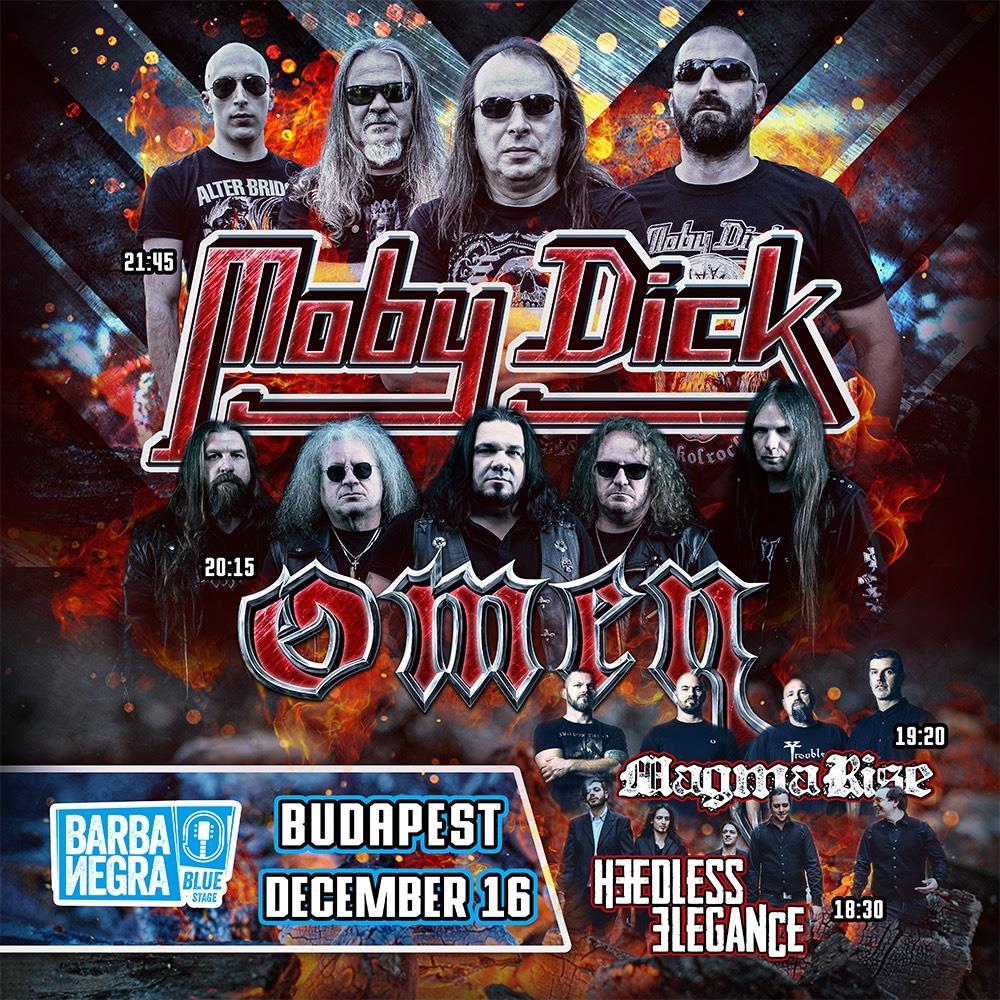 Fém bandák találkozója Budapesten december 16-án!
