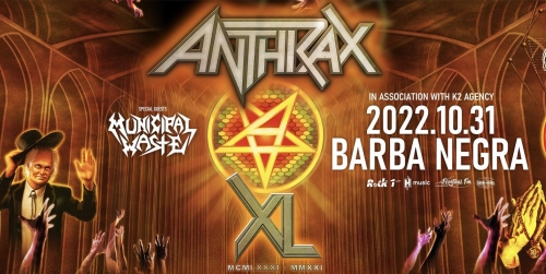 Anthrax ▲ Municipal Waste