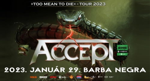 Accept - "Too Mean To Die" Tour 2023 @ Budapest