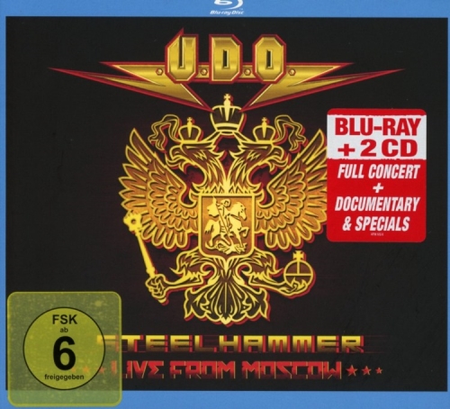 U.D.O.: Steelhammer - Live From Moscow DIGI 2CD+BLURAY