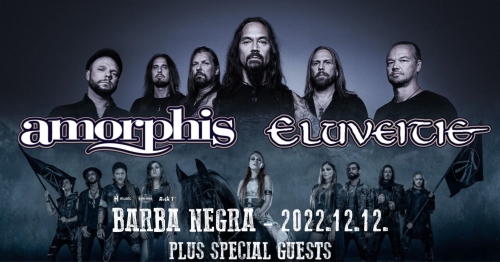 Amorphis - Eluveitie - Co-Headline Tour 2022 I Budapest
