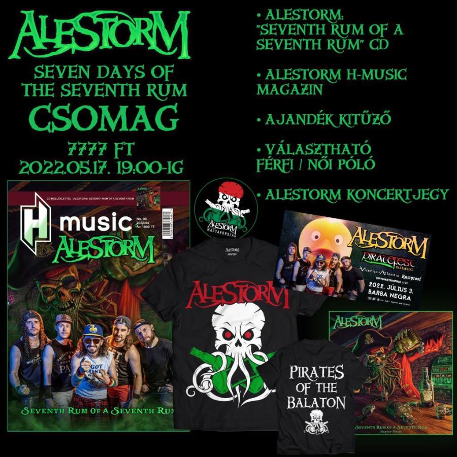 H-Music Magazinnal jelenik meg az új Alestorm lemez! 