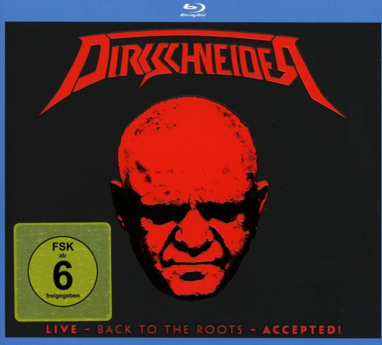 Dirkschneider: Live - Back To The Roots - Accepted! DIGI 2CD+BLURAY