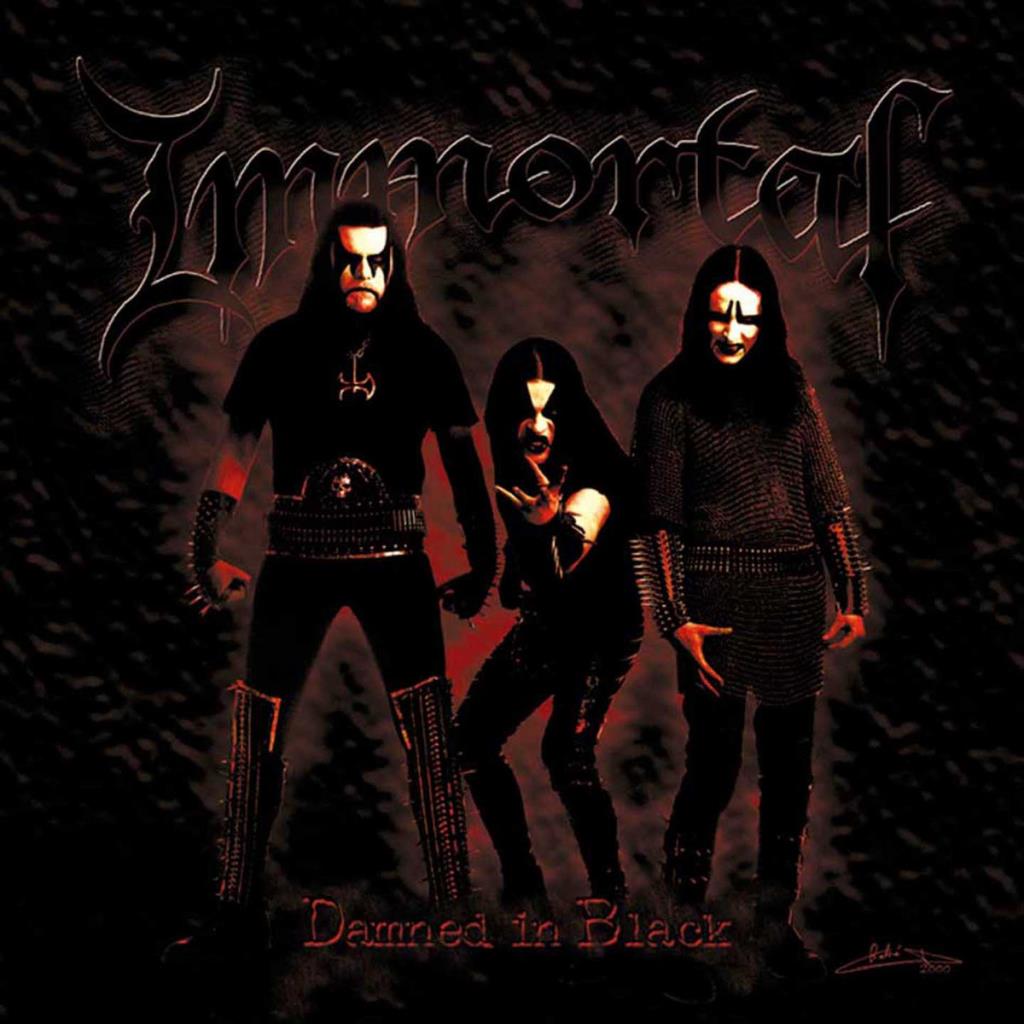 Immortal: Damned In Black CD