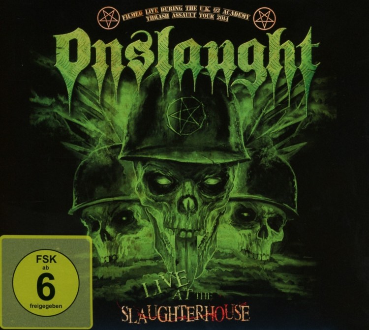 Onslaught: Live At The Slaughterhouse DIGI CD+DVD