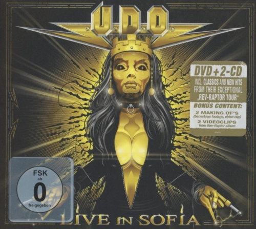 U.D.O.: Live In Sofia DIGI 2CD+DVD