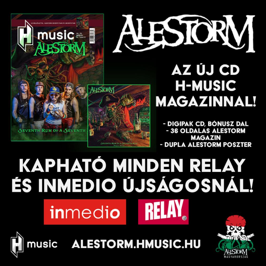 Alestorm: Országszerte kapható a Seventh Rum of a Seventh Rum album