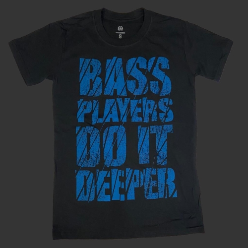 Bass players do it deeper Férfi póló