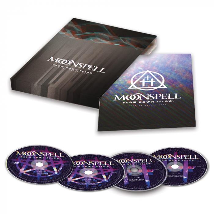 Moonspell: From Down Below – Live 80 Meters Deep DIGI CD+DVD+BLURAY