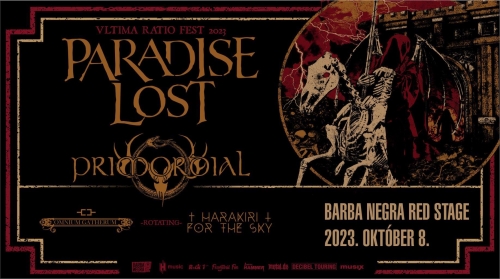 🔴 ULTIMA RATIO FEST 2023 I PARADISE LOST I PRIMORDIAL ▲ Barba Negra Red Stage