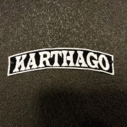 Karthago: Logo hímzett felvarró