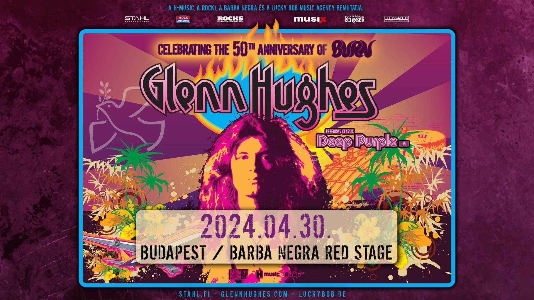 Glenn Hughes I Budapest I Barba Negra