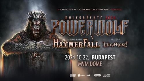 POWERWOLF- Wolfsnächte Tour 2024 I MVM Dome