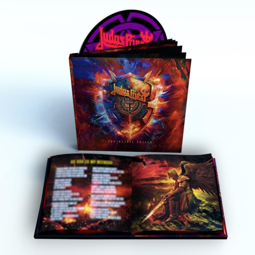 Judas Priest: Invincible Shield DELUXE EDITION HARDCOVER BOOK