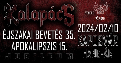 KALAPÁCS koncert - Kaposvár