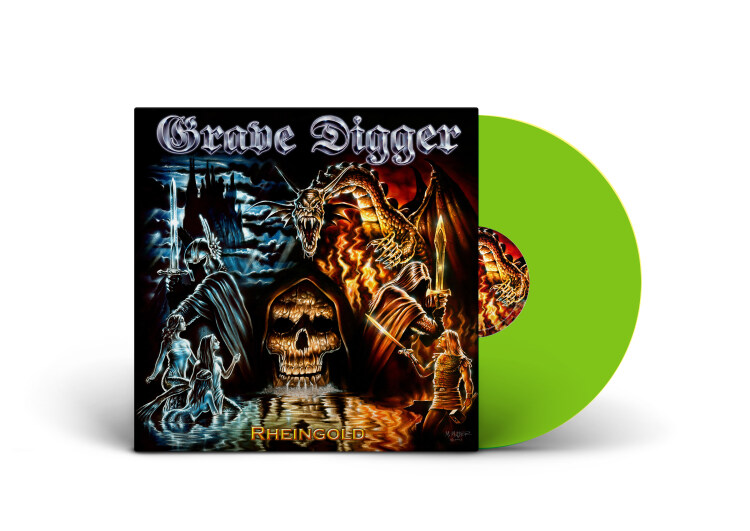 Grave Digger: Rheingold GREEN LP