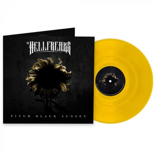 Hellfreaks, The: Pitch Black Sunset YELLOW LP