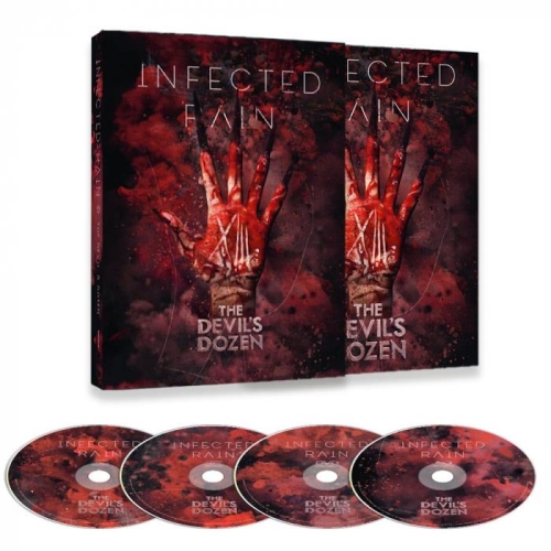 Infected Rain: The Devil"s Dozen DIGI 2CD+DVD+BLURAY