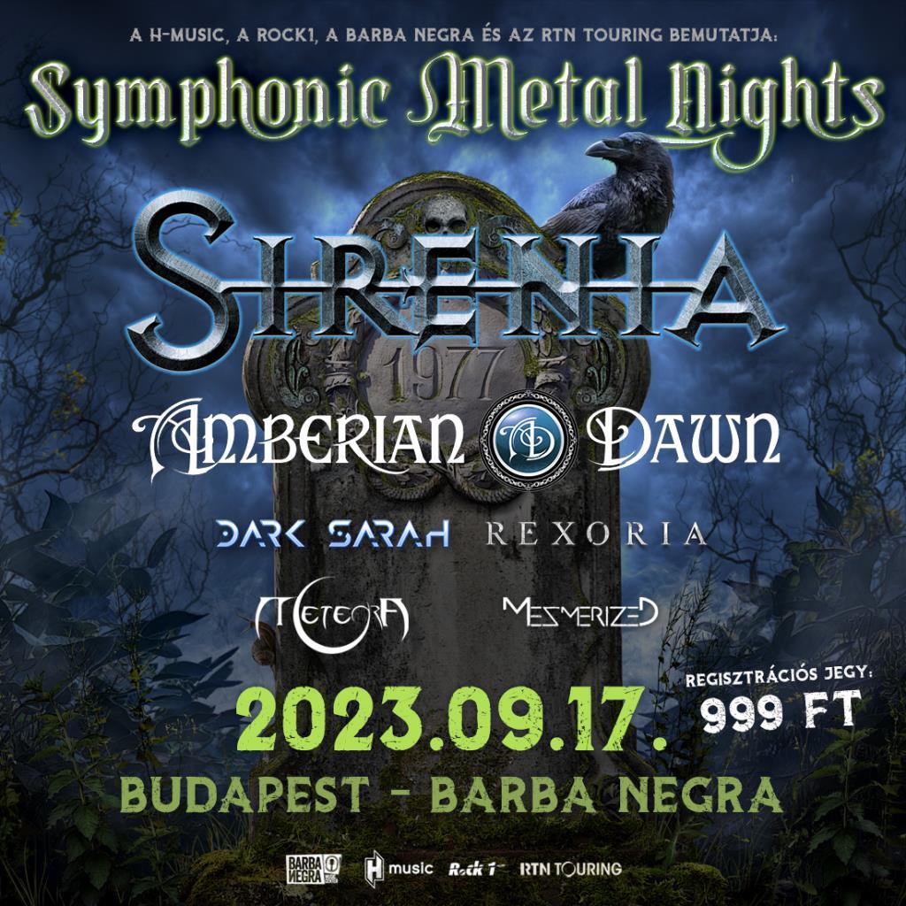 SYMPHONIC METAL NIGHTS - szeptemberben a Barba Negrában!