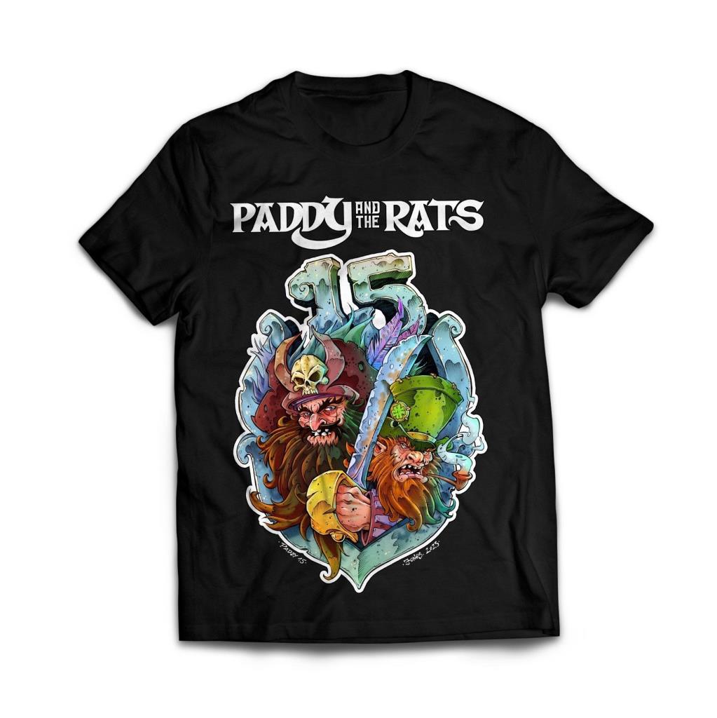 Paddy And The Rats: 15 years férfi póló