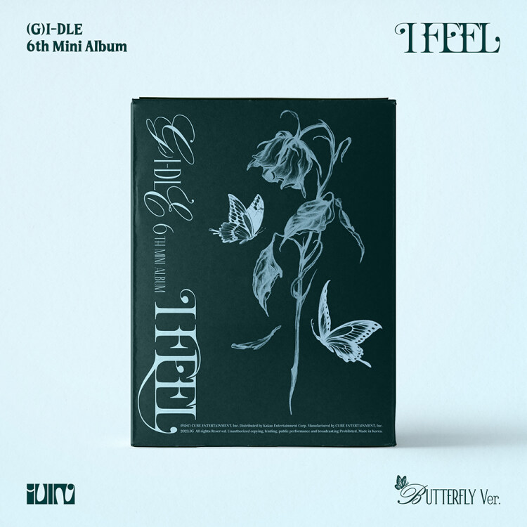 (G)I-DLE: I Feel (Butterfly Version) BOXSET