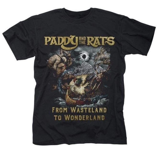 Paddy And The Rats: From Wasteland To Wonderland férfi póló