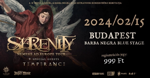 Serenity - NEMESIS AD EUROPE TOUR 2024