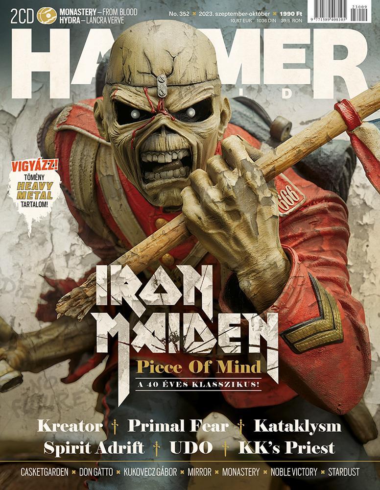 Hammerworld No. 352 (2023. szeptember - október) - Monastery: From Blood CD / Hydra: Láncra verve CD
