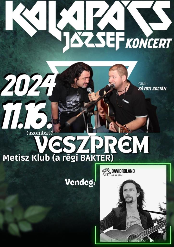 Kalapács József koncert