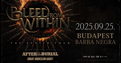 Bleed From Within - “The Zenith Tour – Europe & UK 2025”