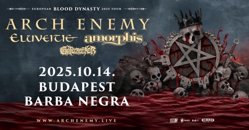 ARCH ENEMY - EUROPEAN BLOOD DYNASTY 2025 TOUR