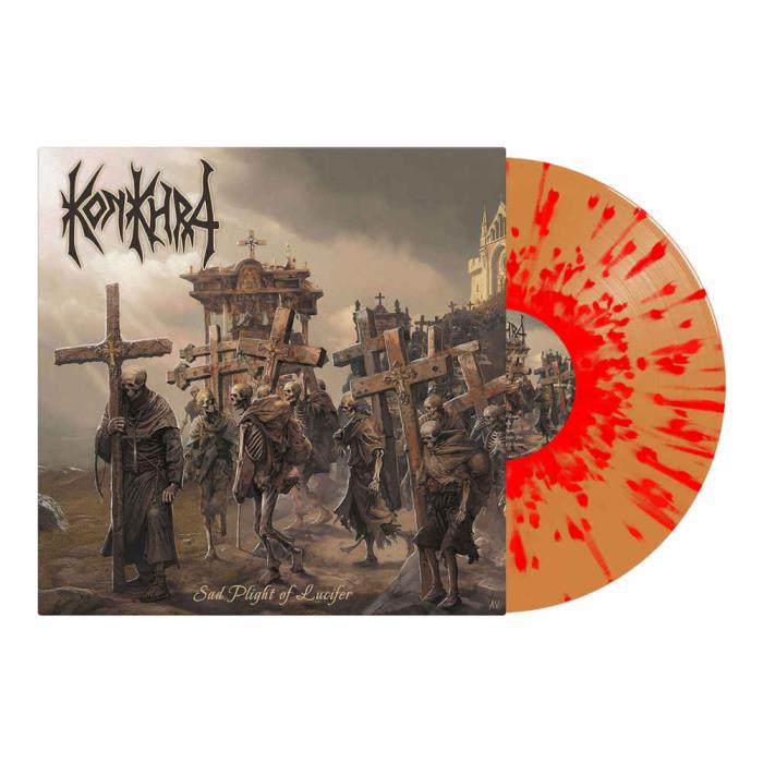 Konkhra: Sad Plight Of Lucifer ORANGE / RED SPLATTER LP