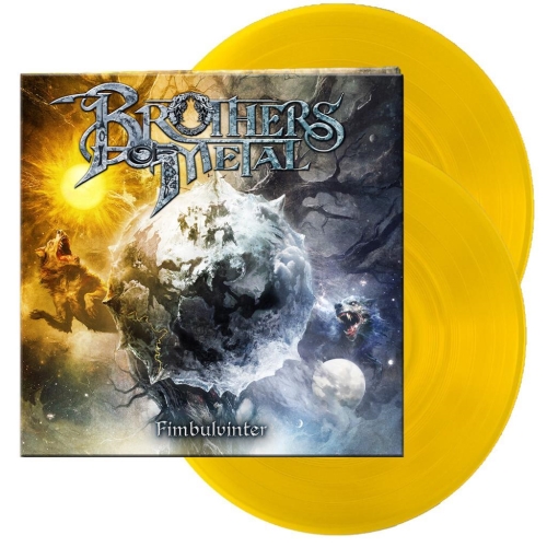 Brothers Of Metal: Fimbulvinter TRANSPARENT SUNYELLOW 2LP