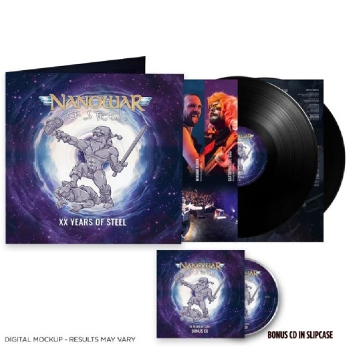 Nanowar Of Steel: XX Years Of Steel 2LP+CD