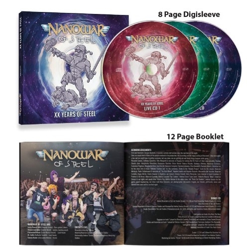 Nanowar Of Steel: XX Years Of Steel DIGI 3CD