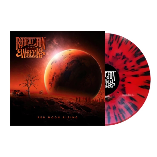 Robert Jon & The Wreck: Red Moon Rising RED / BLACK SPLATTER LP